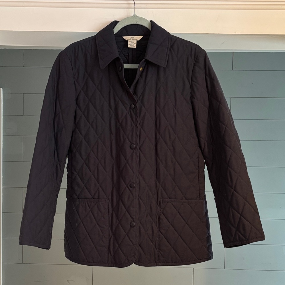 Brooks Brothers Women’s Quilted Navy Jacket